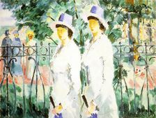 Sisters 1910. Artist: Kazimir Malevich
