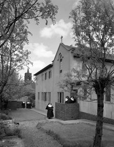 Sisters of Mercy Convent, Denaby Main, South Yorkshire, 1961. Creator: Michael Walters