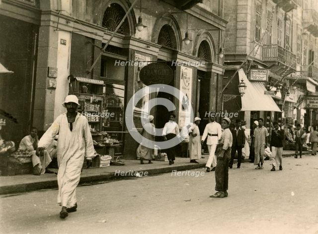Sisters Street, Alexandria, Egypt, 1941. Artist: Unknown