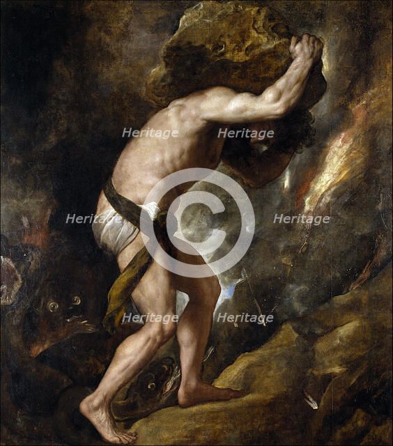 Sisyphus. Artist: Titian (1488-1576)