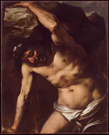 Sisyphus, c1660. Creator: Giovanni Battista Langetti