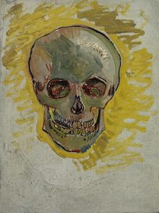 Skull, 1887. Creator: Gogh, Vincent, van (1853-1890)