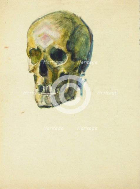 Skull, c1910s. Creator: Verner Thome.