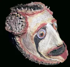 Skull of a dead Rain-Maker from New Ireland