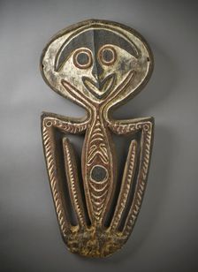 Skull Rack (agiba), B-d) Skulls- c.1900. Creator: Unknown