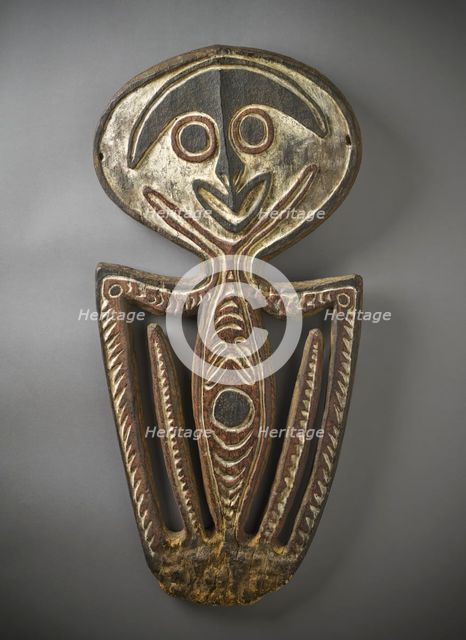 Skull Rack (agiba), B-d) Skulls- c.1900. Creator: Unknown.