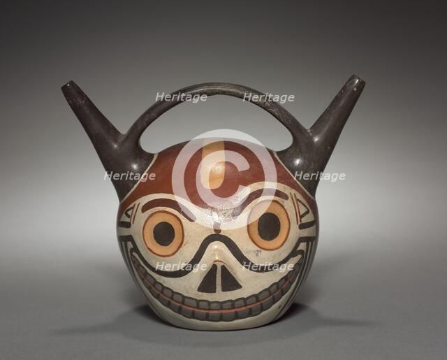Skull Vessel, 500-900. Creator: Unknown.