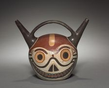 Skull Vessel, 500-900. Creator: Unknown