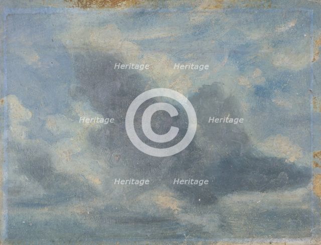 Sky Study, ca. 1850. Creator: Lionel Constable.