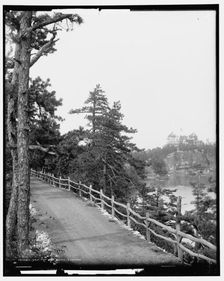 Sky top and Lake Mohonk, c1902. Creator: Unknown