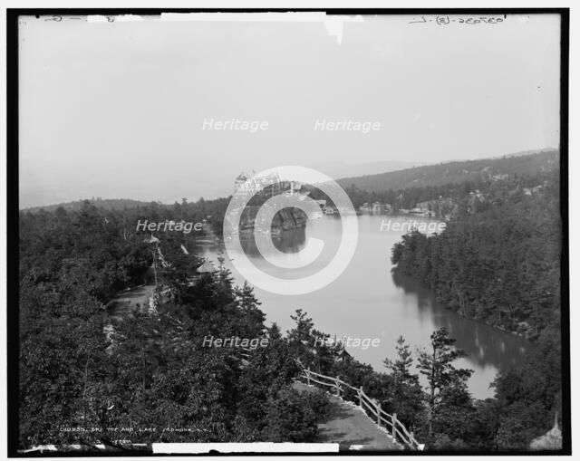Sky Top and Lake Mohonk, N.Y., between 1900 and 1906. Creator: Unknown.