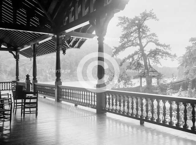 Sky top from Lake Mohonk House, N.Y., between 1900 and 1906. Creator: Unknown.