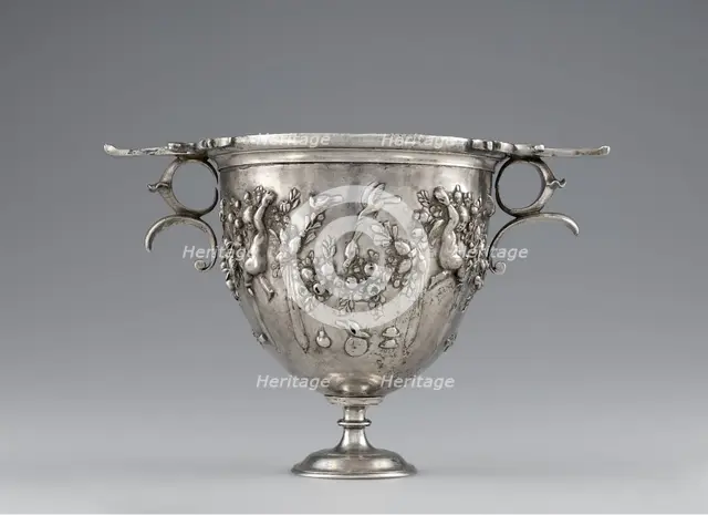 Skyphos, 50-25 B.C. Creator: Unknown.