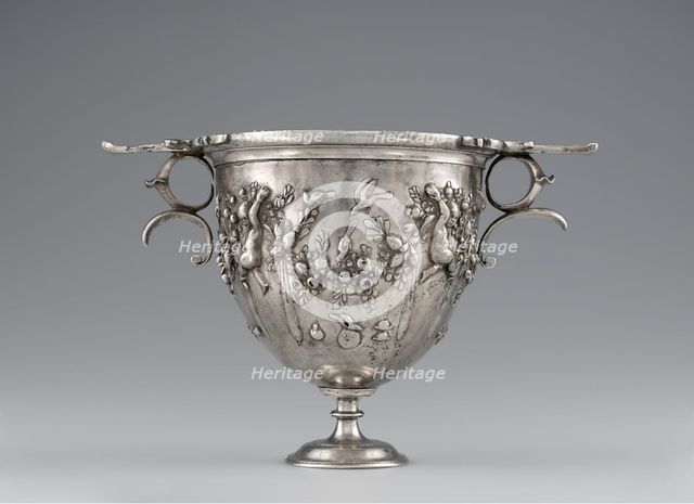 Skyphos, 50-25 B.C. Creator: Unknown.