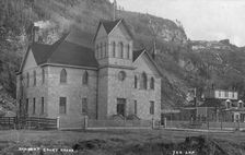 Skagway Court House, between c1900 and c1930. Creator: Unknown