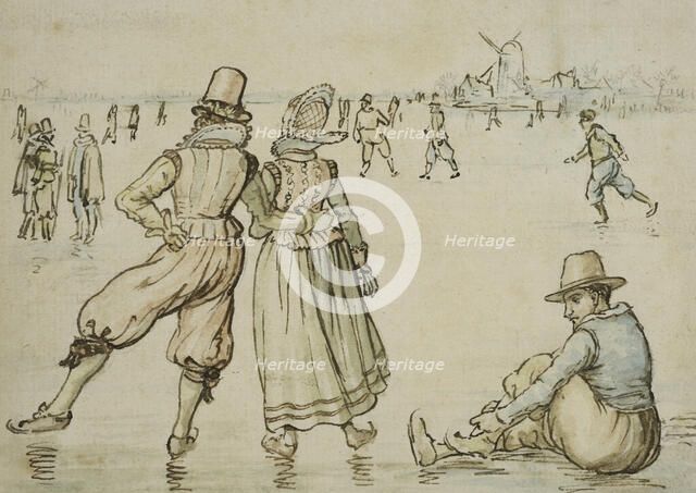 Skater. Creator: Hendrick Avercamp.