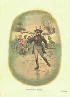 Skating, 1820 c1910. Creator: Tom Browne