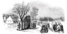 Skating in the Regent's Park, 1844. Creator: Unknown