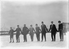 Skating Party, 1912. Creator: Harris & Ewing