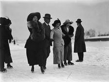 Skating Party, 1912. Creator: Harris & Ewing