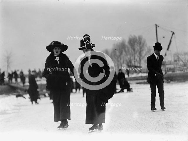 Skating Party, 1912. Creator: Harris & Ewing.