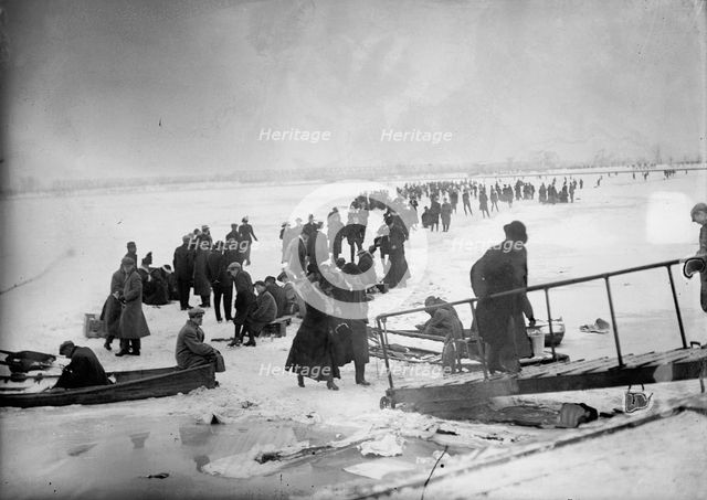 Skating Party, 1912. Creator: Harris & Ewing.
