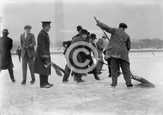 Skating Party, 1912. Creator: Harris & Ewing.