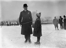 Skating Party, 1912. Creator: Harris & Ewing