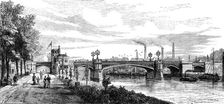 Skeldergate Bridge, York, 1881. Creator: Unknown
