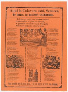Skeletons of the good defenders, ca. 1900-1910., ca. 1900-1910. Creators: José Guadalupe Posada, Manuel Manilla