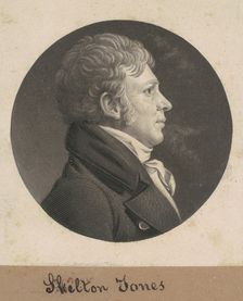 Skelton Jones, 1808. Creator: Charles Balthazar Julien Févret de Saint-Mémin