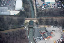 Skerne Railway bridge, Darlington, Durham, 2018. Creator: Historic England Staff Photographer
