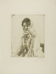 Skerikulla (A Skeri Girl), 1912. Creator: Anders Leonard Zorn