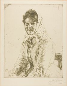 Skerikulla (A Skeri Girl), 1912. Creator: Anders Leonard Zorn