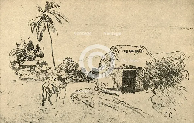 'Sketch', 1936. Artist: Paul Gauguin.
