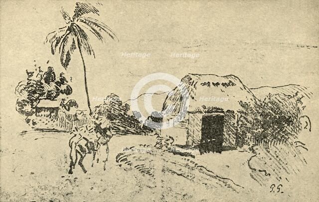 'Sketch', 1936. Artist: Paul Gauguin.