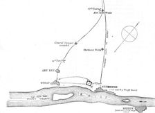 Sketch-Map of the Movements from January 17-21, 1885 c1885