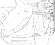 Sketch Map of Sekukuni's Country c1880