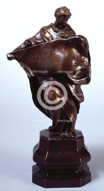 Sketch model for a symbolic figure on the Queen Victoria Monument, Winchester, c1887. Creator: Alfred Gilbert.