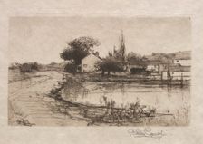 Sketch near Pittsfield, Mass., 1887-1888. Creator: Stephen Parrish (American, 1846-1938)