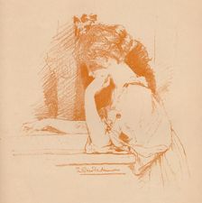 Sketch of A Girl c1885, (1896). Artist: Sir Lawrence Alma-Tadema
