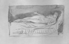 Sketch of a Girl, Nude c1878, (1904). Artist: James Abbott McNeill Whistler