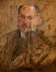 Sketch of a Male Figure, c1925 . Creator: Olga Boznanska