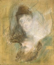 Sketch of a Woman, 1885/1890. Creator: Jean Louis Forain