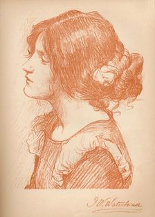 Sketch Of A Woman c1885, (1896). Artist: James Abbott McNeill Whistler