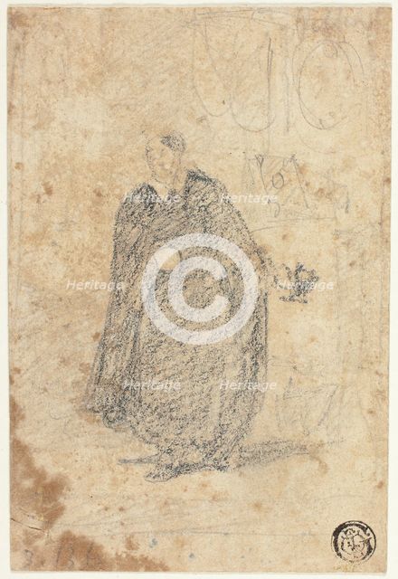 Sketch of Actor Standing, n.d. Creator: John Sell Cotman.