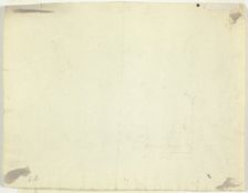 Sketch of Arched Entry to a Terrace, n.d. Creator: Pierre Antoine Mongin