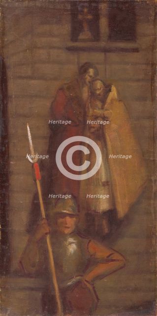 Sketch of Historical Composition I, after 1900. Creator: Milan Thomka Mitrovsky.
