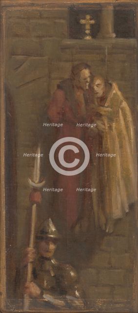 Sketch of Historical Composition II, after 1900. Creator: Milan Thomka Mitrovsky.