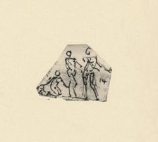 Sketch of Three Figures c1480 (1945). Artist: Leonardo da Vinci